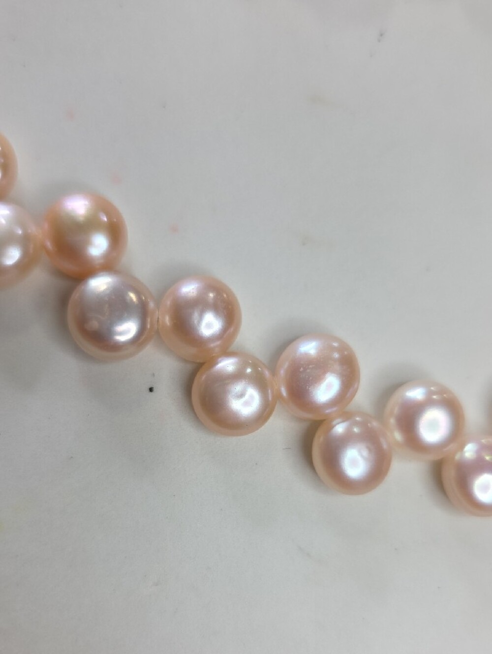 Fancy Pink Freshwater Pearl Necklace and Bracelet Set - 14K Gold Filled - Picture 3 of 11